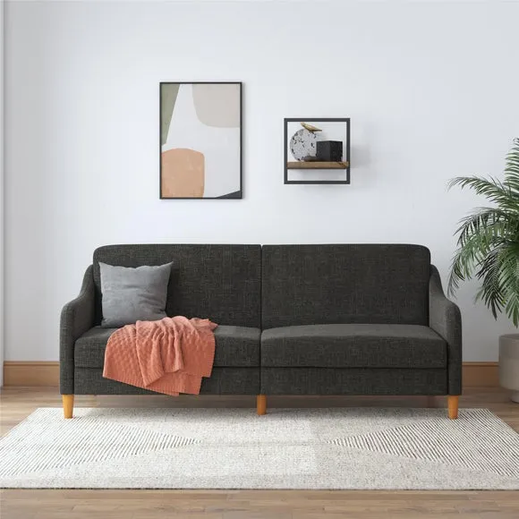 Jasper Linen Sprung Double Sofa Bed 1