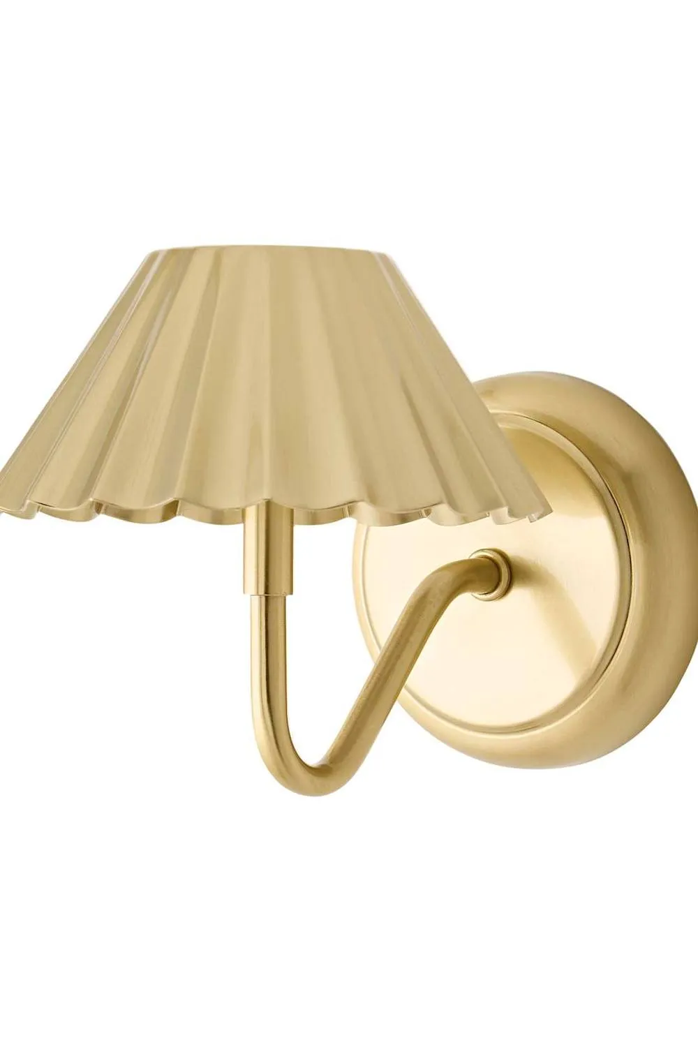 ValueLights Avery Portable Rechargeable Easy Fit Wall Light Fitting in Gold 6