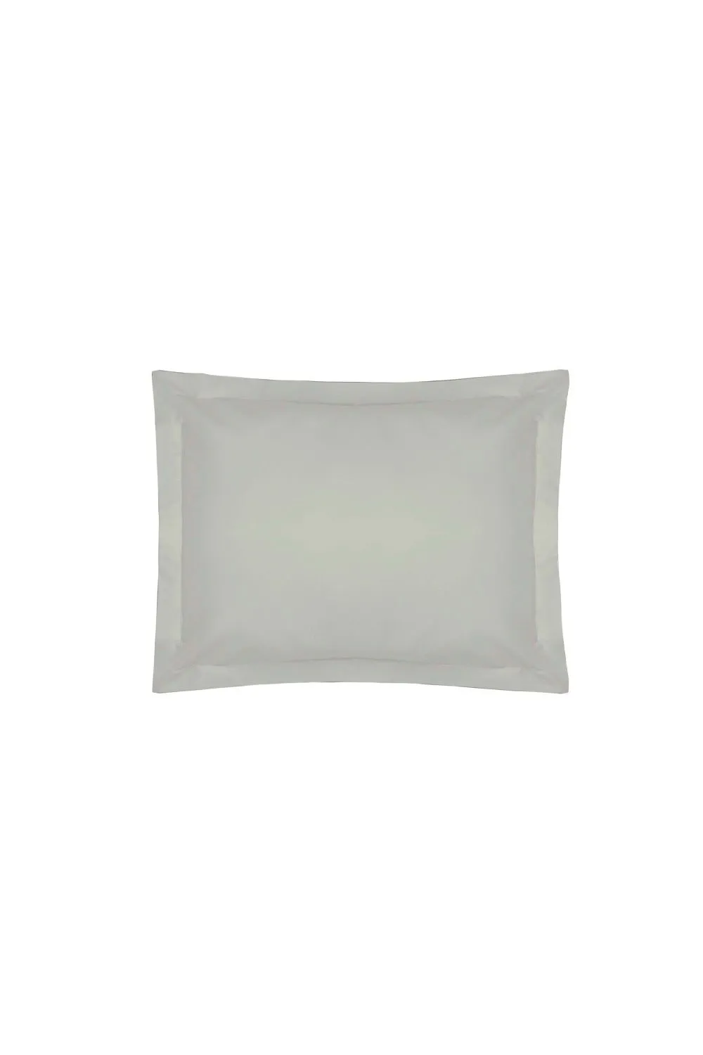Belledorm Premium Blend 500 Thread Count Oxford Pillowcase in Light Grey 1