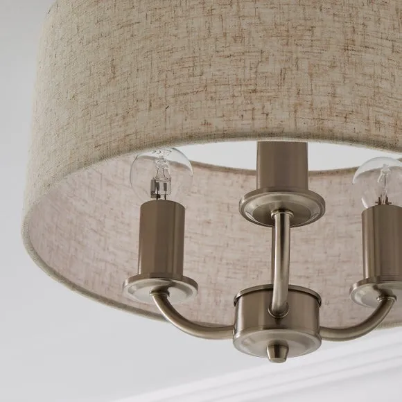 Preston 3 Light Flush Ceiling Light 3