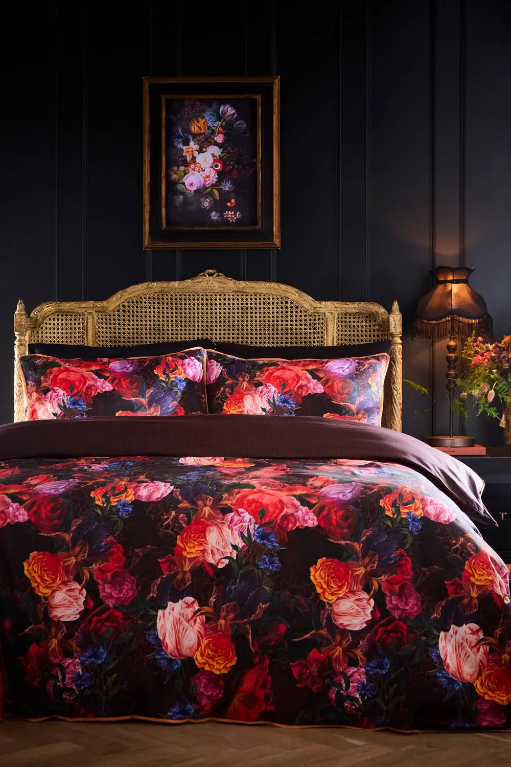 Laurence Llewelyn-Bowen 'Grande Chintz' 100% Cotton Sateen Duvet Cover Set
