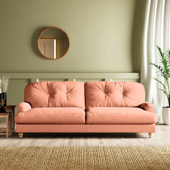 Martha Vintage Velvet 4 Seater Sofa 1