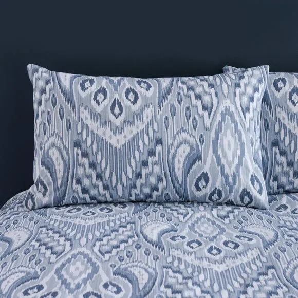 Global Ikat 100% Cotton Duvet Cover & Pillowcase Set 2