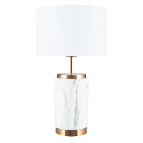 Carrara Marble Table Lamp 2