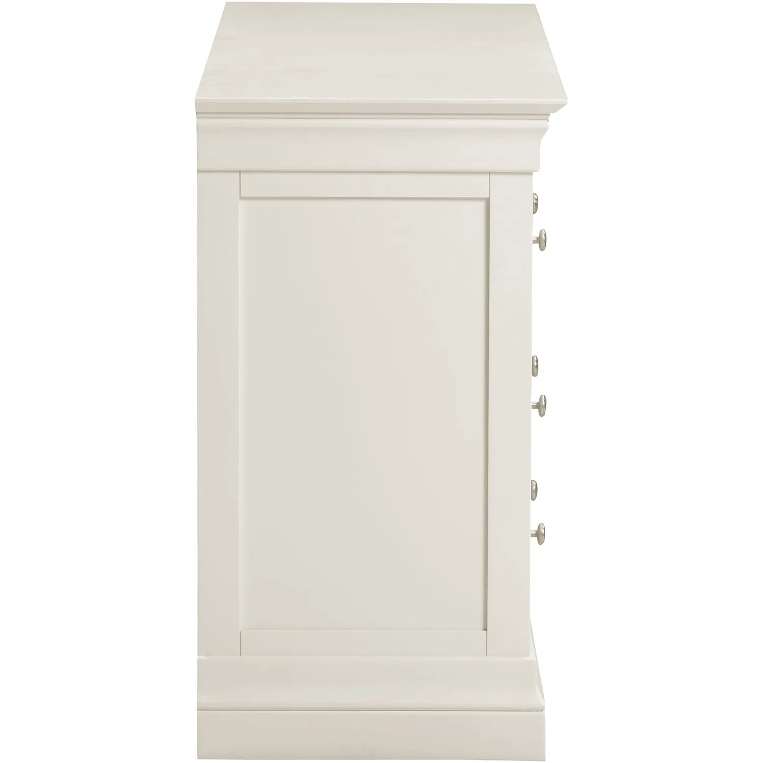 Seconique Bordeaux 3+2 Drawer Chest (Fully Assembled) in Ivory 6