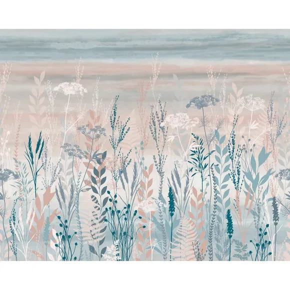 Meadow Grasses Wall Mural 2