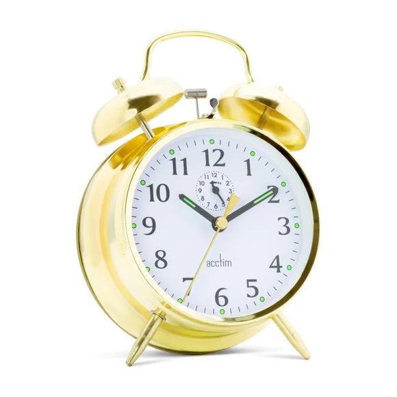 Acctim Saxon Keywound Alarm Clock 3