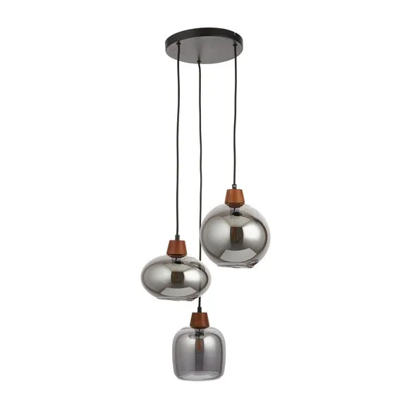 Bowen Industrial 3 Light Adjustable Cluster Ceiling Light 6