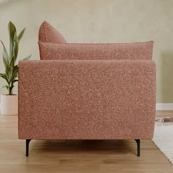Ruby Fleck Chenille Snuggle Chair 2