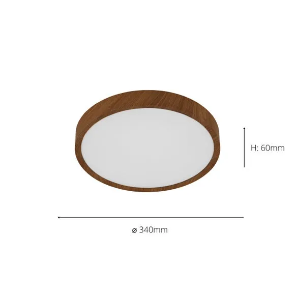 EGLO Musurita Integrated LED Flush Ceiling Light 5