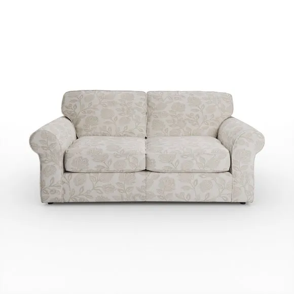 Flori Woven Floral Fabric 2 Seater Sofa Bed 6