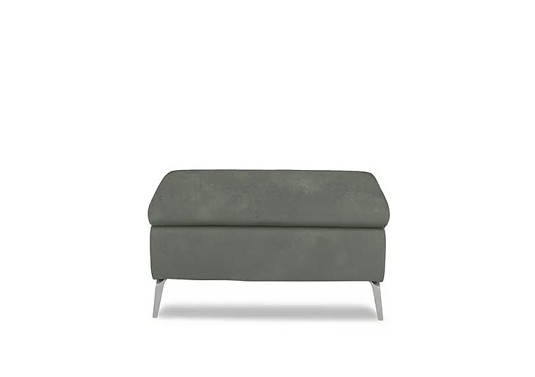 Daytona Fabric Footstool - Dexter Fern - Living Room Furniture - In Time for Christmas