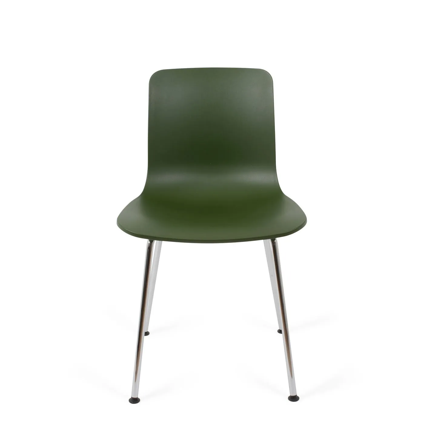 Vitra HAL RE Tube Chair in Ivy with Chrome Base
