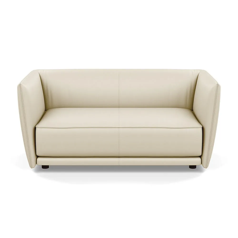 Heal's Valley 2 Seater Sofa Grain Storm Walnut Stain Feet 1