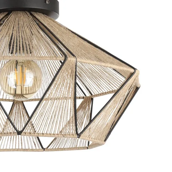 EGLO Adwickle Flush Ceiling Light 2