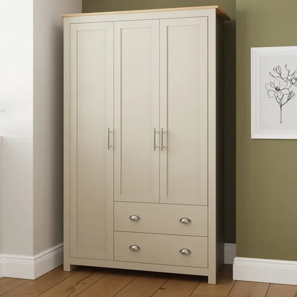 Lancaster Triple Wardrobe 2