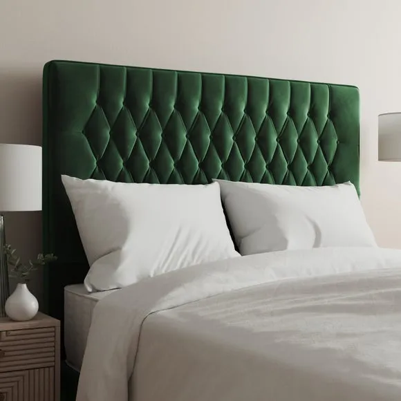 Luxury Velvet Chesterfield Headboard 1