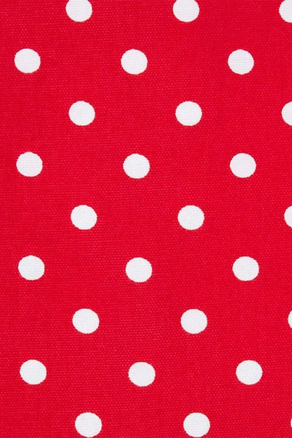 Homescapes Polka Dots Red Ready Made Eyelet Curtain Pair 5