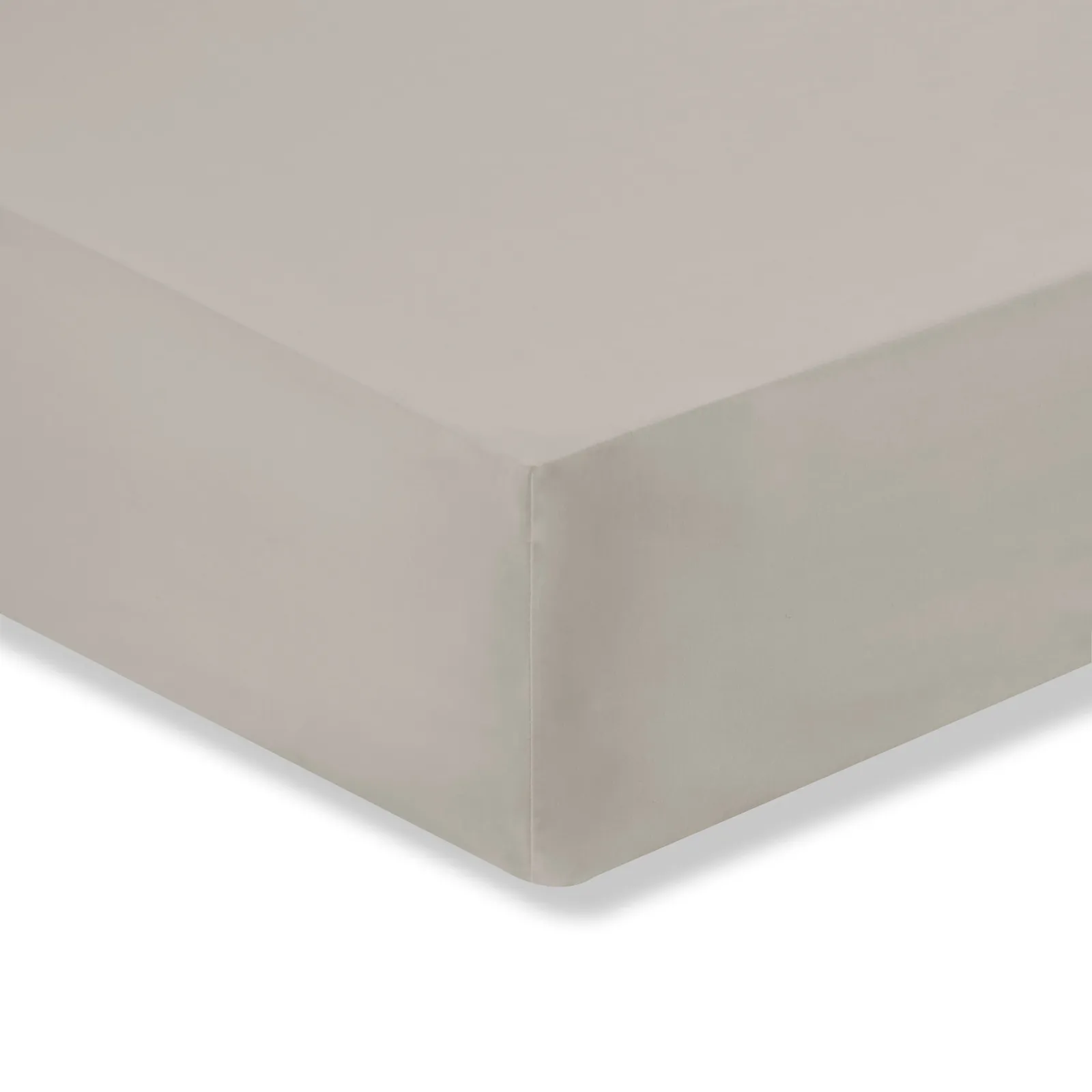 Hotel Egyptian Cotton Fitted Sheet Silver