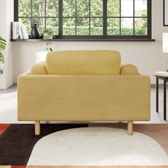 Newton Chunky Tonal Weave Snuggle Chair 3