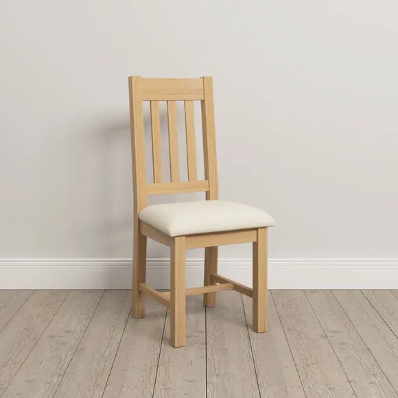 Windsor Set of 2 Slatted Dining Chairs 1