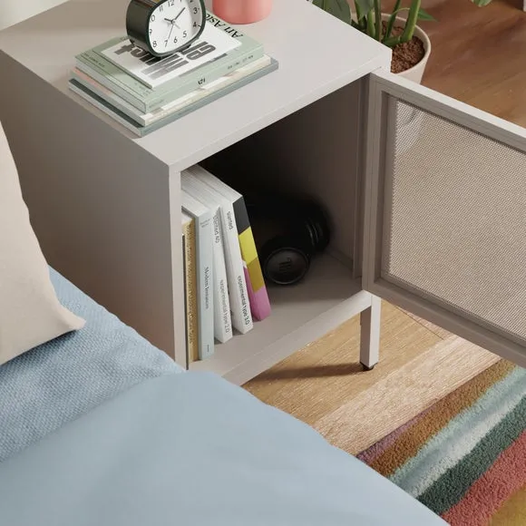 Talla Metal Bedside Table 3