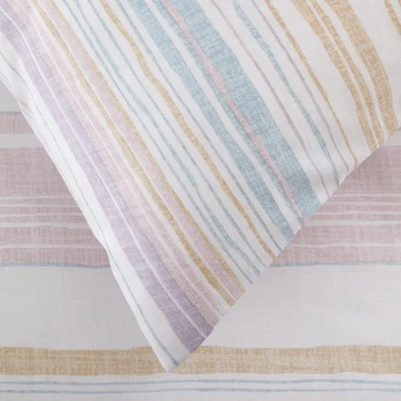 Washy Stripe Cotton TENCEL Duvet Cover & Pillowcase Set 6