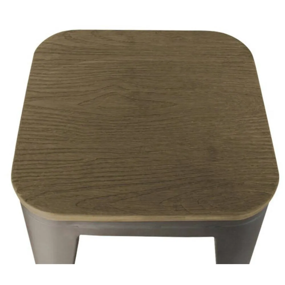 netfurniture Belgravia Bar Stool & Round Table Package in Black 4