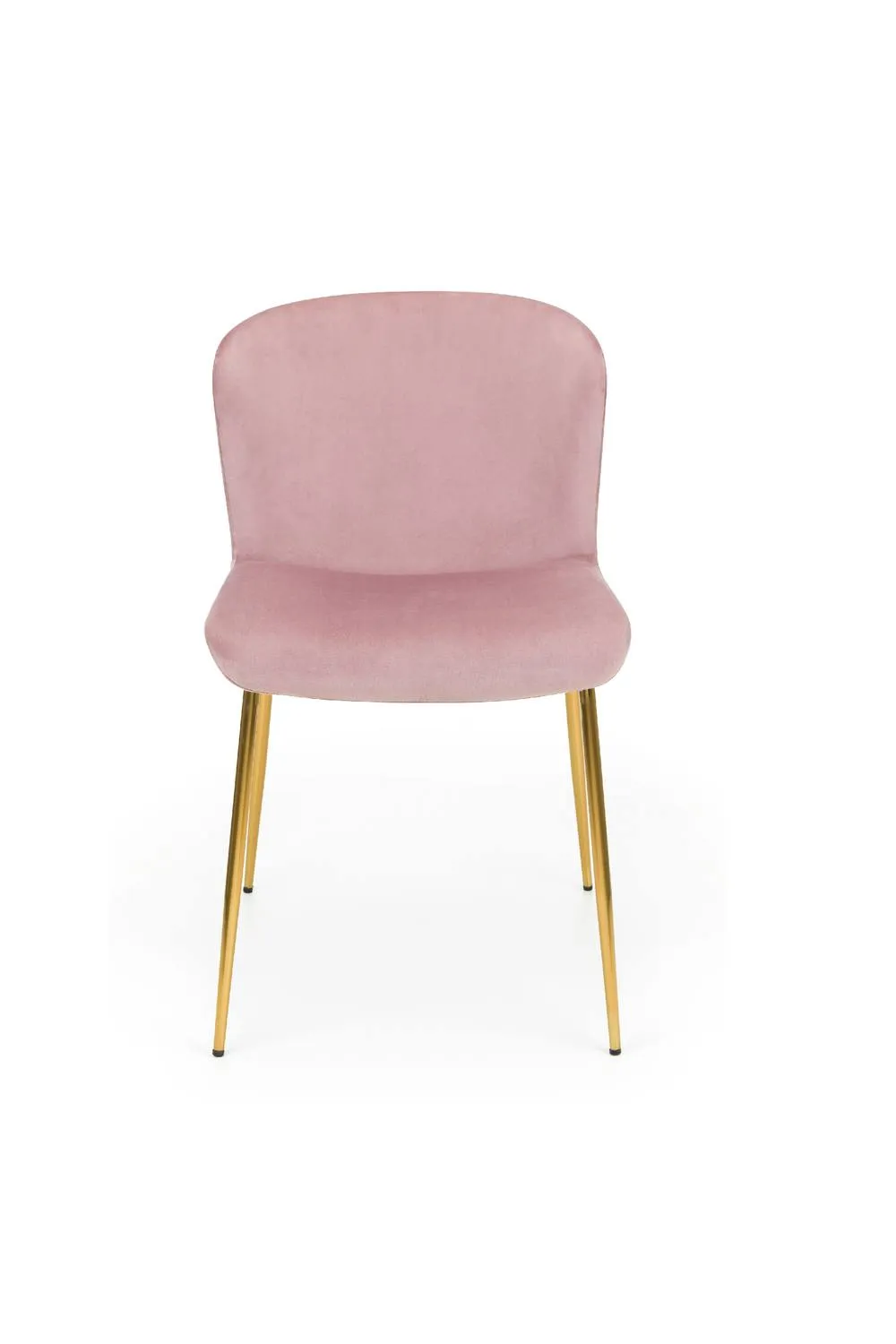 Julian Bowen Harper Upholstered Dining Chair (Set of 2) in Dusty Pink 6