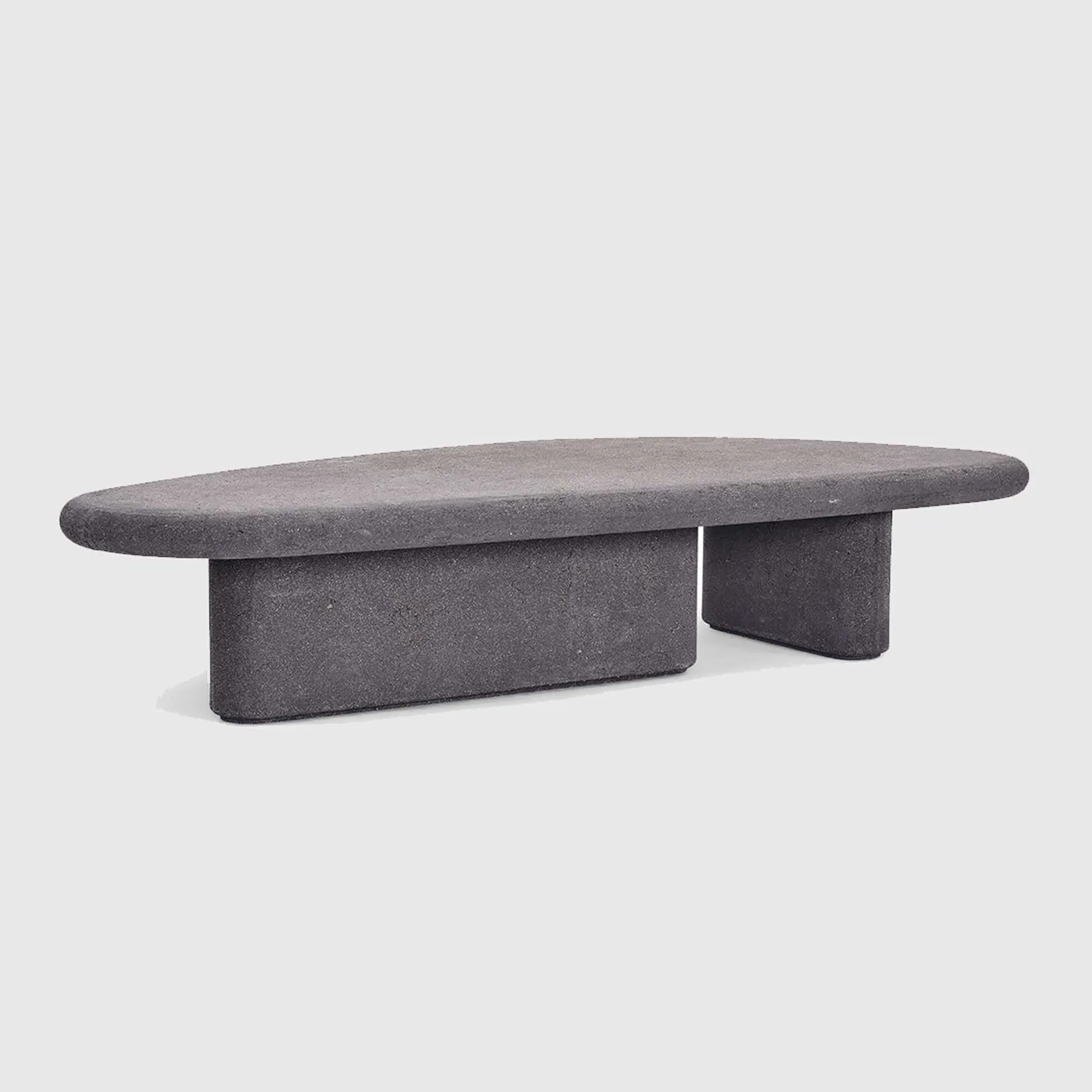 Phuket Coffee Table, Round, Black | Barker & Stonehouse 2