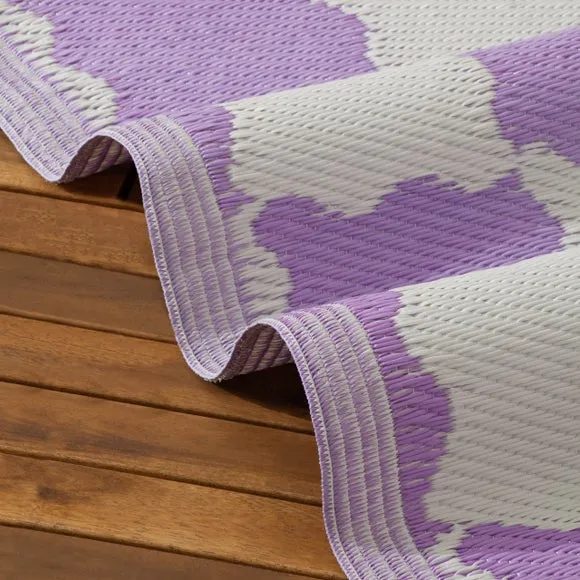 Furn. Checkerboard Indoor Outdoor Rug 4