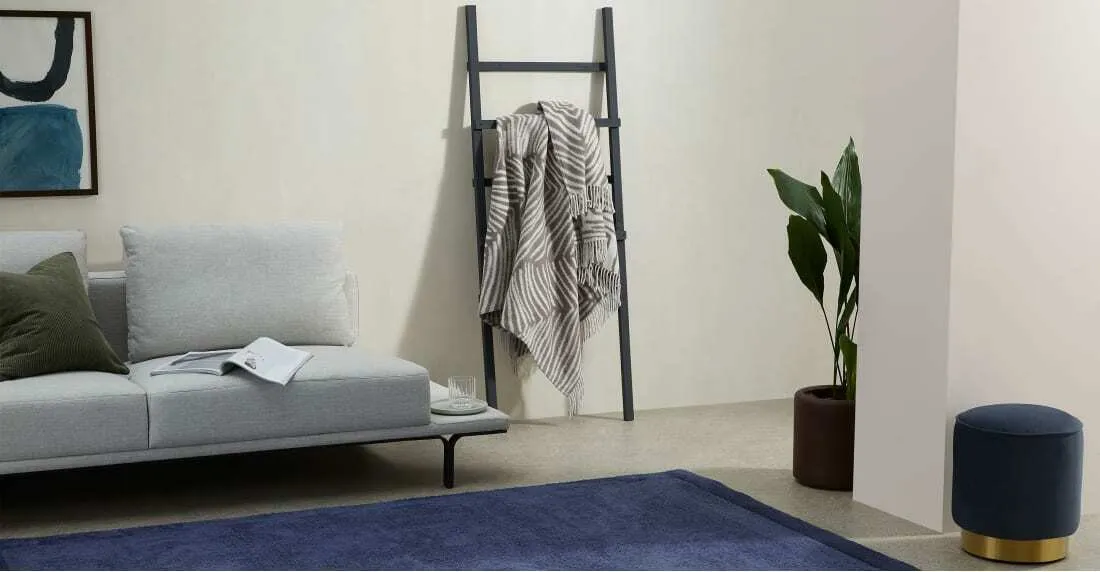 Larkin Cotton Throw, 125 x 170cm, Dark Taupe