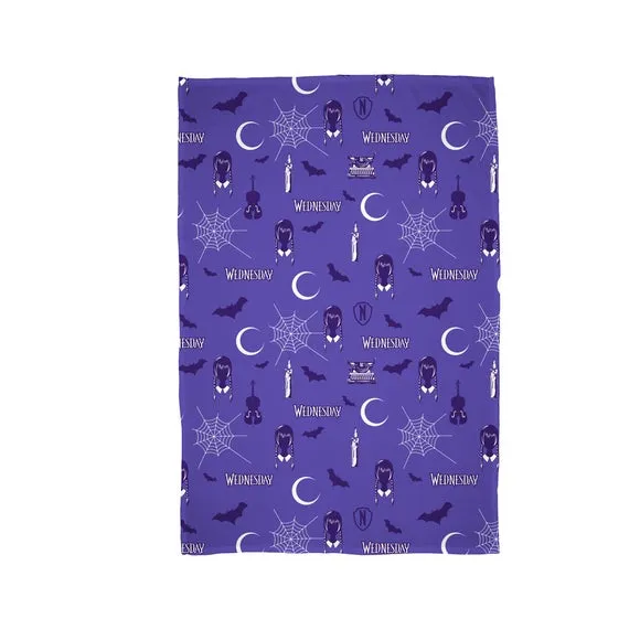 Wednesday Destined Fleece Blanket 5