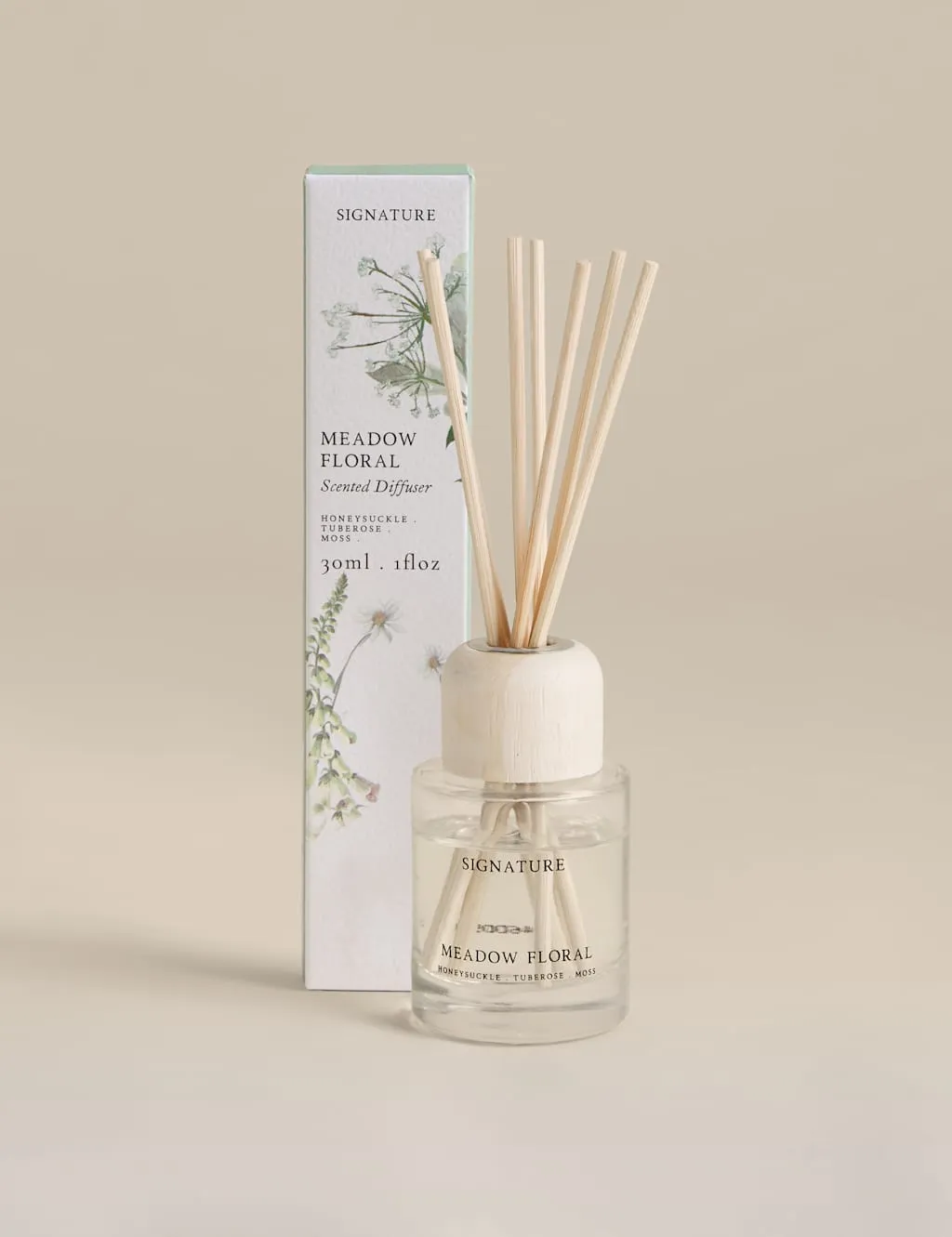 M&S Meadow Floral Mini Diffuser Multi