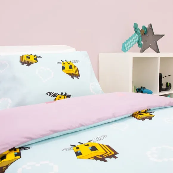 Minecraft Group Duvet Cover and Pillowcase Set 4