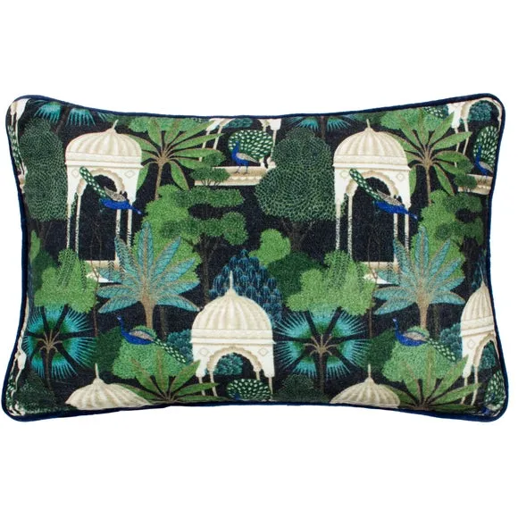 Serenity Luxurious Velvet Rectangular Cushion 3