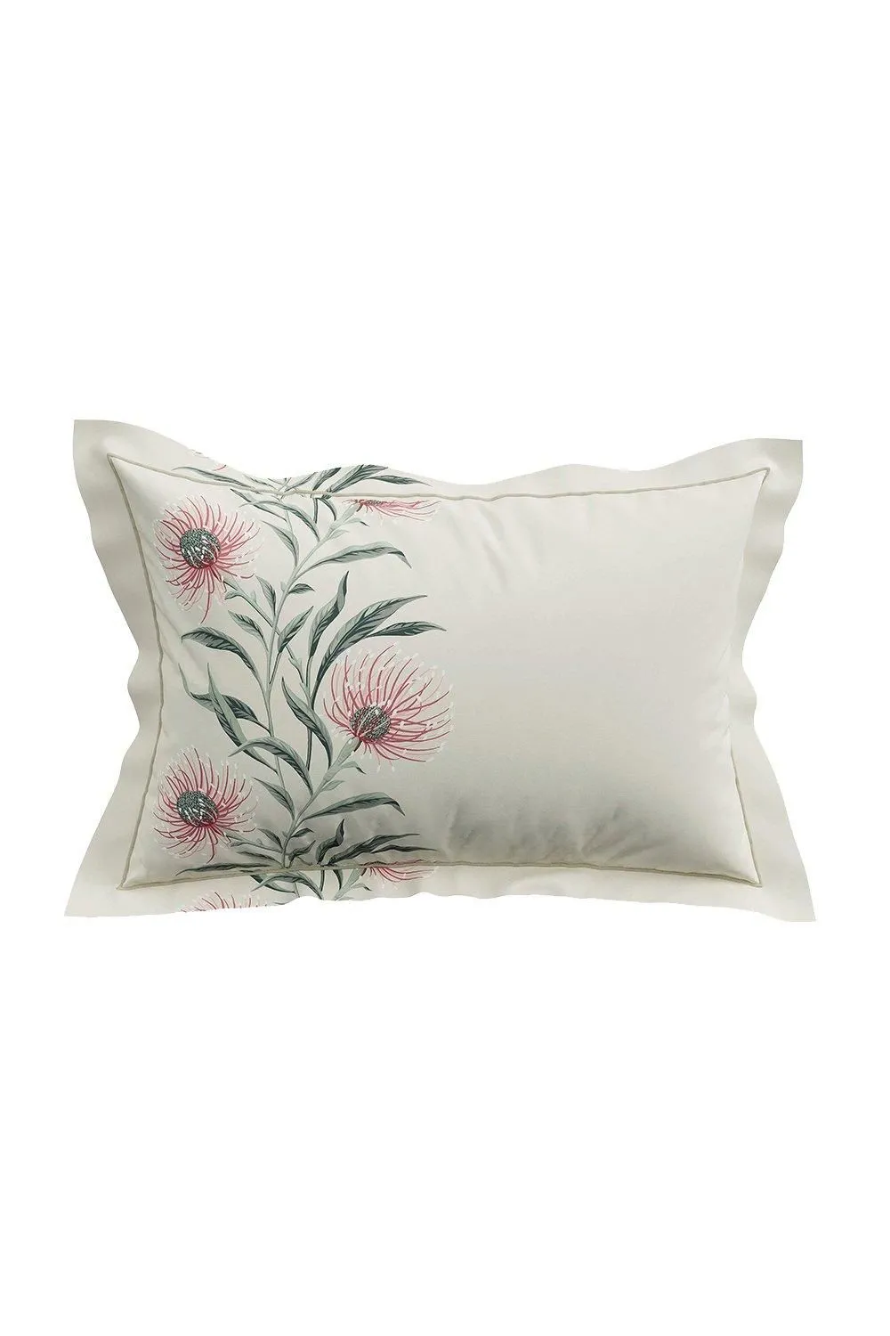 Sanderson 'Catherinae' Cotton Percale Duvet Cover Set in Cream 3