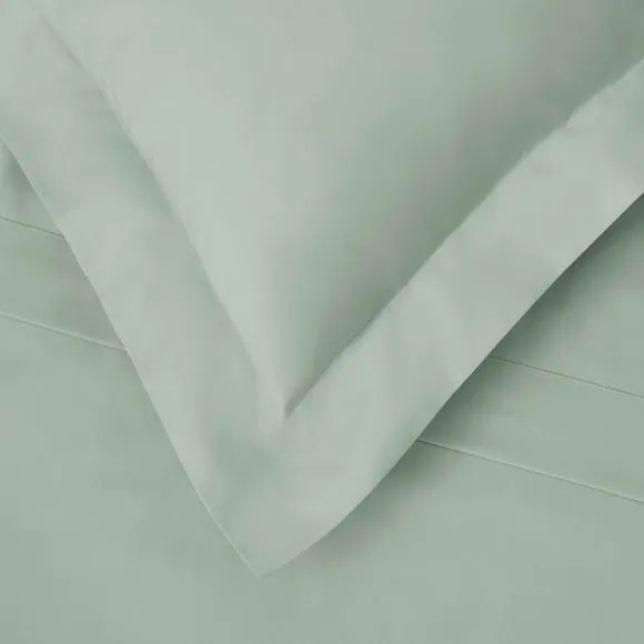 Dorma Crisp & Fresh 400 Thread Count Egyptian Cotton Percale Continental Pillowcase 2