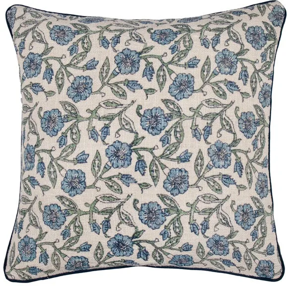 Delphine Floral Square Cushion 3