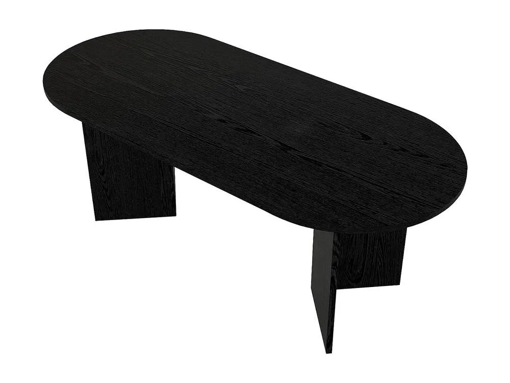 Vente-unique 8 - Seater Dining Table - Black - TOPANIA 6