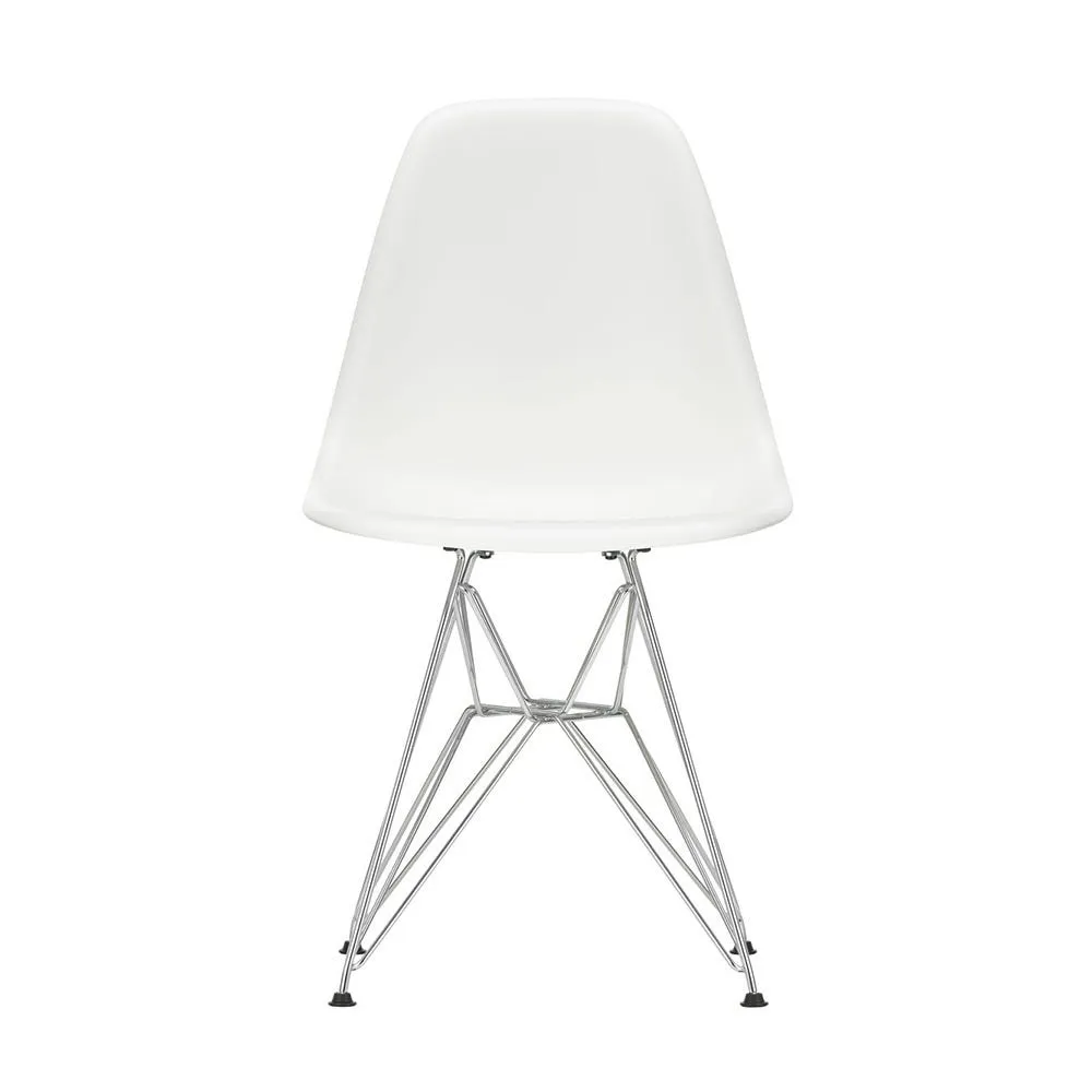 Vitra Eames DSR Chair New Height White Chrome 2