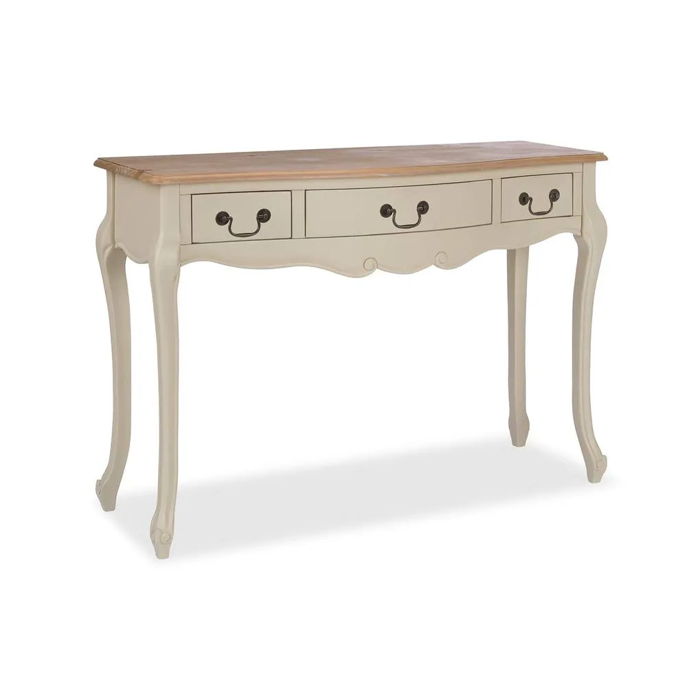Statement Furniture Juliette Dressing Table Set (Stool, Table, 3 Way Mirror) in Ivory 5