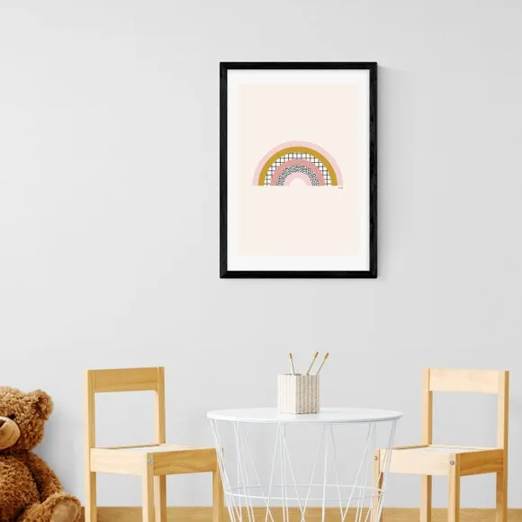 East End Prints Graphic Rainbow Print 1