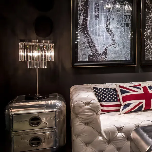 Timothy Oulton Odeon Table Lamp Metal | Barker & Stonehouse 2