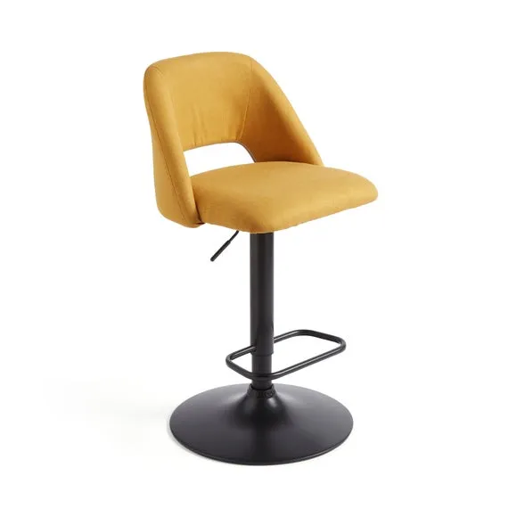 Jonas Adjustable Height Bar Stool, Fabric 5