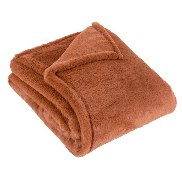 Furn. Kallu Faux Fur Throw Blanket 2