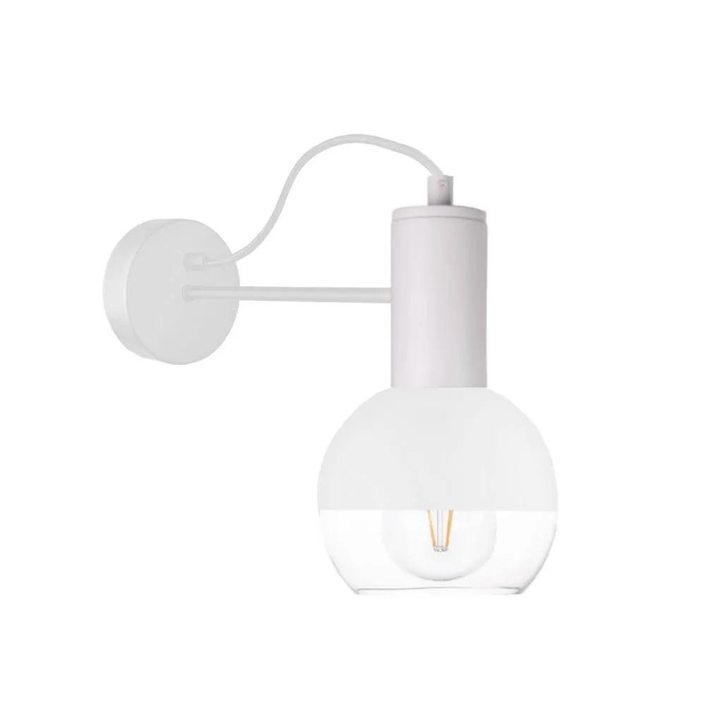 Netlighting Arne Wall Lamp White 25cm 1x E27