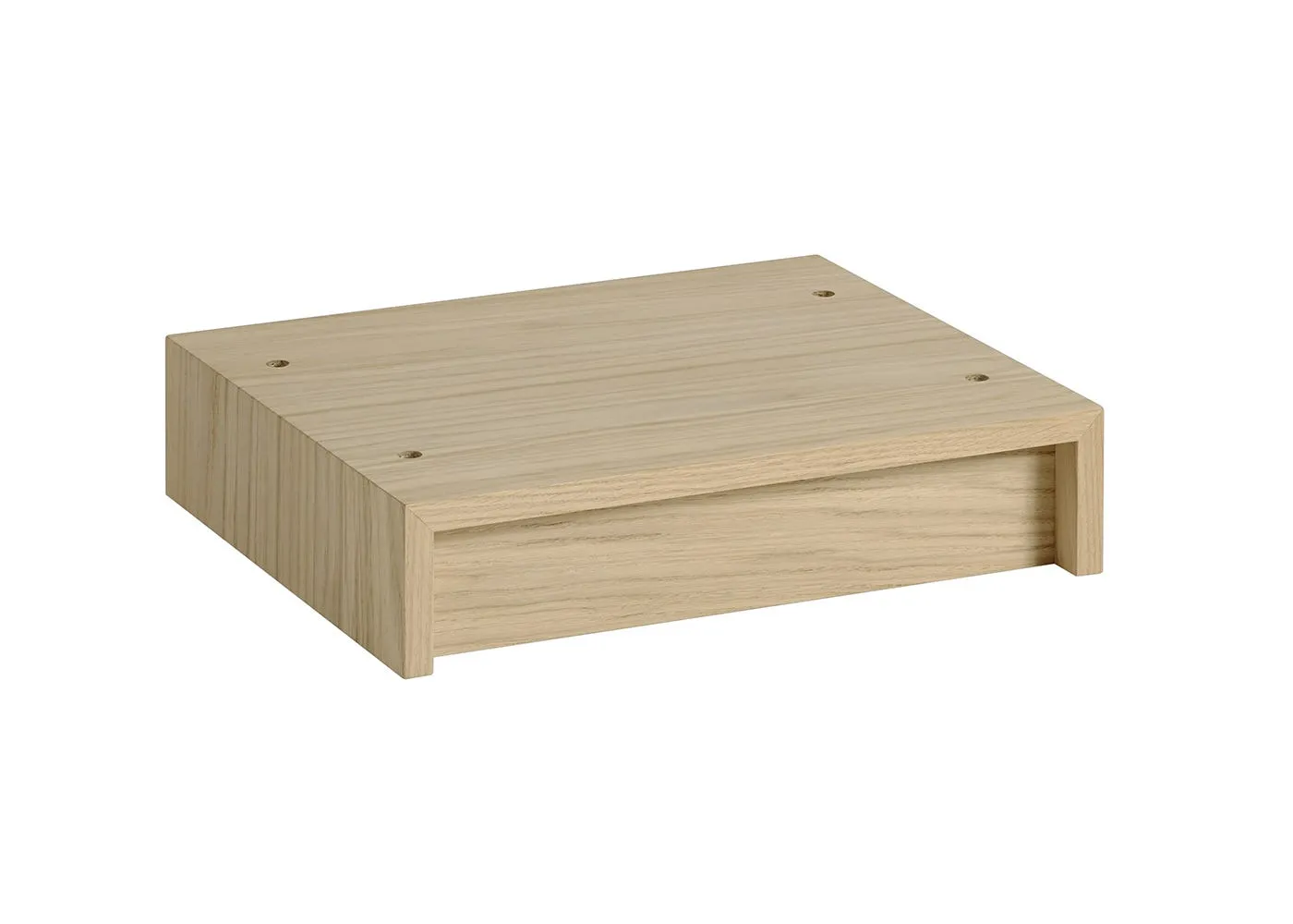 Muuto Stacked Storage System Plinth Small Oak