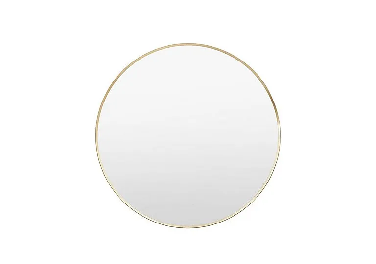 Heston Round Mirror - Gold