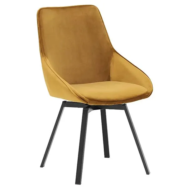 Beckton Dining Chair  Golden